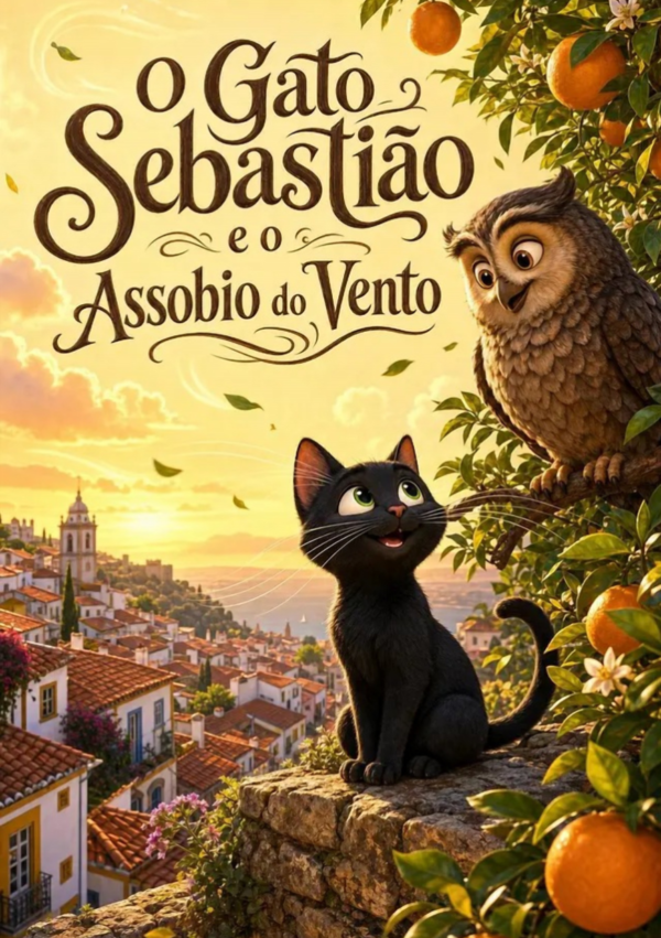 O Sebastião e o Assobio do Vento - Livro